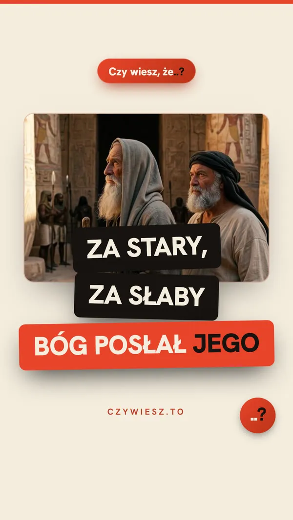Mojżesz – misja w wieku 80 lat – okładka rolki